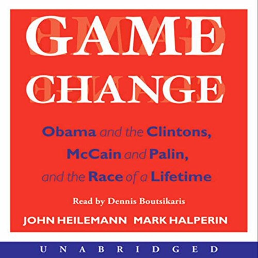 Game Change Low Price Audiobook CD Unabridged John Heileman and Mark Halperin